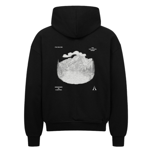 TRBE Braies Lake Oversized Zip Hoodie - NO INFLATION DROP