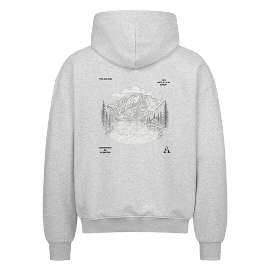 TRBE Braies Lake Oversized Zip Hoodie - NO INFLATION DROP