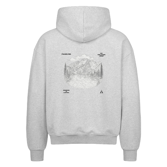 TRBE Braies Lake Oversized Zip Hoodie - NO INFLATION DROP