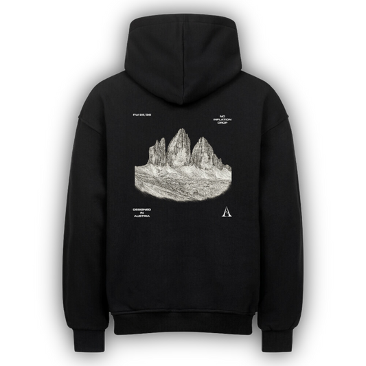 TRBE Three Peaks Oversized Hoodie – NO INFLATION DROP