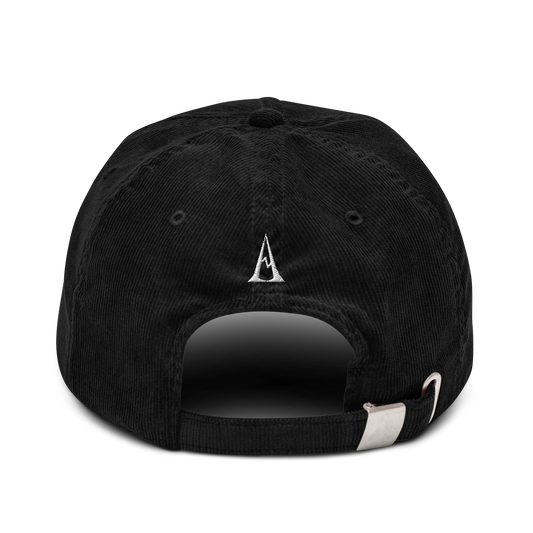 TRBE LOGO CORD CAP BLACK