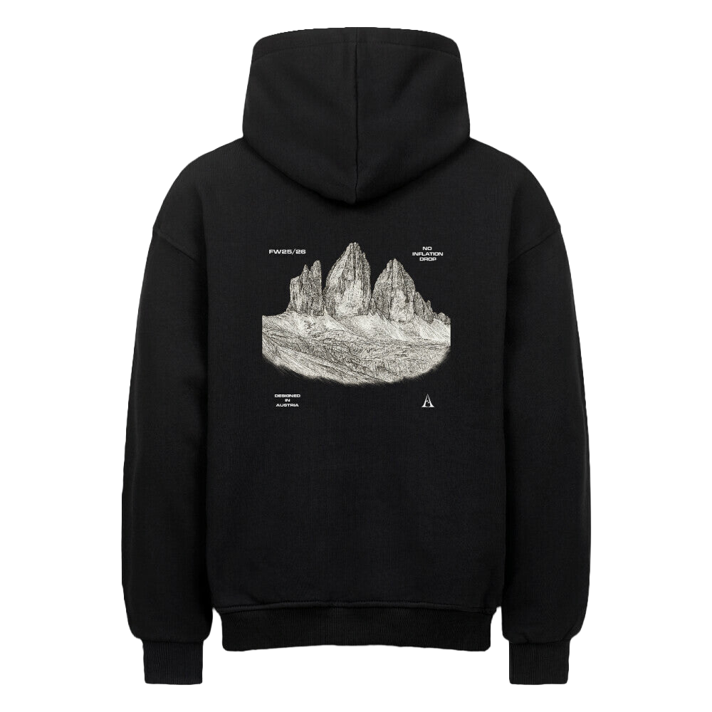 TRBE Three Peaks Oversized Hoodie – NO INFLATION DROP