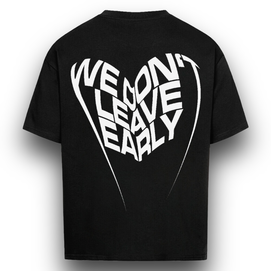 TRBE × CORDIQUE – WE DON’T LEAVE EARLY / WEIß