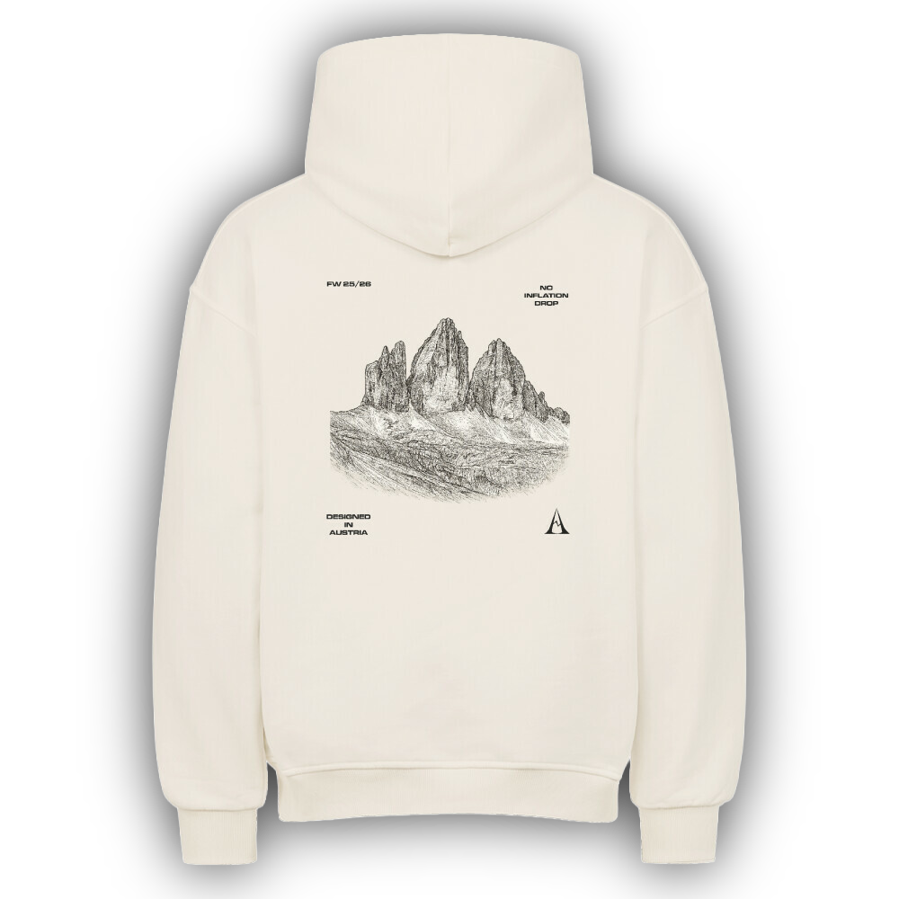 TRBE Three Peaks Oversized Hoodie – NO INFLATION DROP